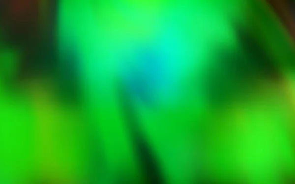 Светло Зеленый Вектор Цветного Размытия Фона Творческая Иллюстрация Полутоновом Стиле — стоковый вектор