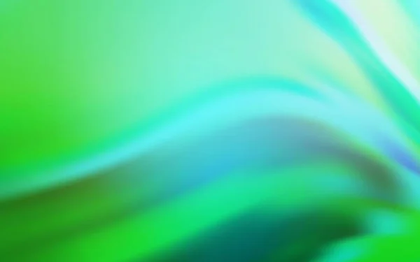 Azul Claro Vetor Verde Desfocado Padrão Uma Ilustração Colorida Completamente —  Vetores de Stock