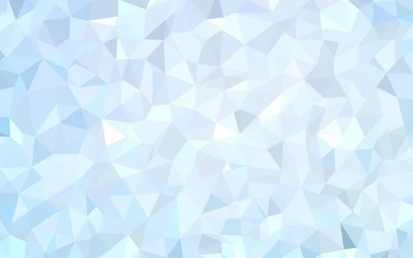 Light Blue Vektor Low Poly Hintergrund Geometrische Illustration Origami Stil — Stockvektor