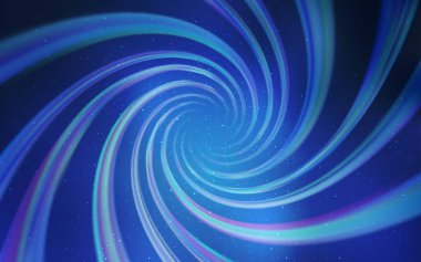 Astronomik yıldızlı hafif BLUE vektör arkaplanı. Büyük Ayı yıldızlı modern soyut illüstrasyon. Fütürist reklamlar ve kitapçıklar için şablon.