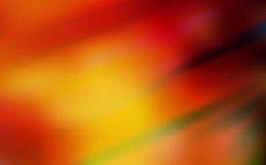 Parlak çizgili koyu turuncu vektör arka planı. Bulanık dekoratif tasarım basit bir şekilde çizgilerle. Reklamlar, posterler, afişler için desen.