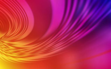 Açık Pembe, sarı çizgili vektör arkaplanı. Soyut ve gradyan renkte renkli çizimler. Cep telefonu ekranları için şablon.