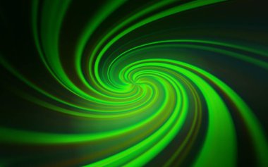 Eğimli çizgileri olan açık yeşil vektör düzeni. Soyut ve gradyan renkte renkli çizimler. Reklamlarınız, posterleriniz, afişleriniz için yepyeni bir tasarım..