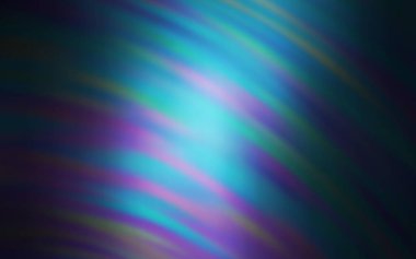 Koyu mavi çizgili vektör şablonu. Basit bir şekilde yepyeni renkli bir tasvir. Reklamlarınız, posterleriniz, afişleriniz için yepyeni bir tasarım..