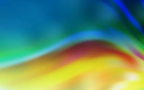 Hellblauer Grüner Vektor Glänzend Abstrakter Hintergrund Neue Farbige Illustration Unschärfestil — Stockvektor