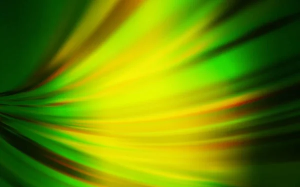 Verde Claro Vetor Amarelo Colorido Textura Abstrata Ilustração Abstrata Moderna — Vetor de Stock