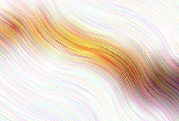 Modèle Vectoriel Léger Avec Lignes Courbes Illustration Abstraite Colorée Avec — Image vectorielle