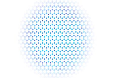 Disklerle hafif doku. Soyut arka planda bulanık kabarcıklar ve renkli gradyan. Marka kitabınız için yeni şablon.