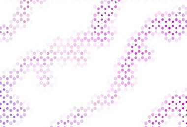 Noktalı ışık arkaplanı. Bulanık dekoratif tasarım baloncuklu soyut tarzda. Fütürist reklamlar ve kitapçıklar için şablon.