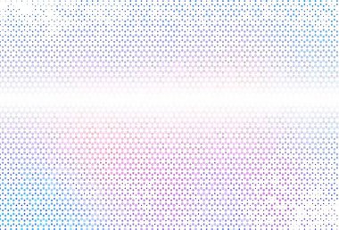 Dairesel ışık şablonu. Parlak renkli soyut çemberlerin olduğu bir resim. İş ilanınız için tasarım.