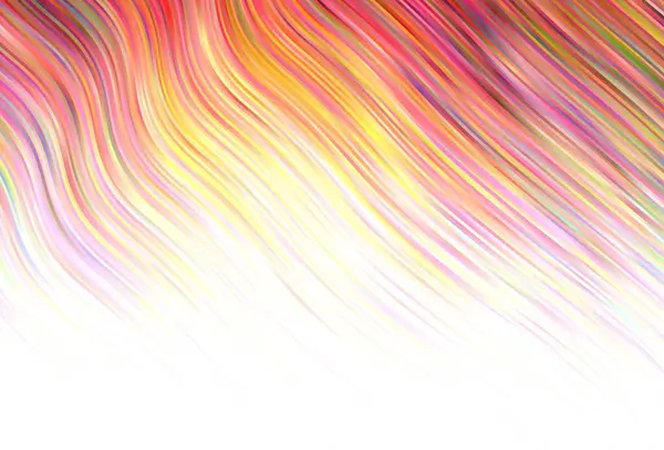 Heller Vektorhintergrund Mit Gebogenen Linien Kreative Illustration Halbtonstil Mit Farbverlauf — Stockvektor