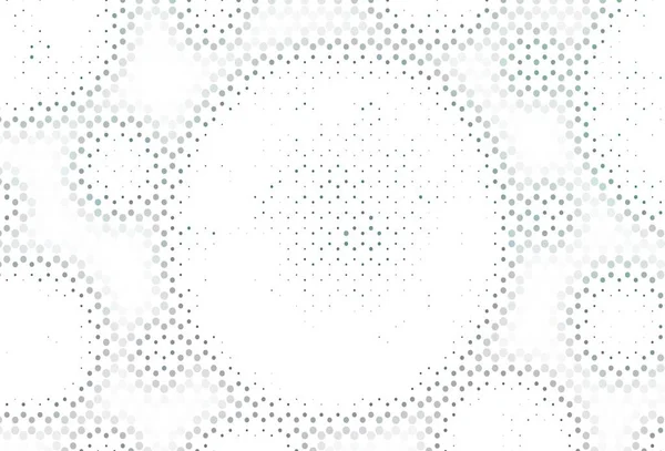 Световая Компоновка Кружочками Иллюстрация Набором Ярких Красочных Абстрактных Кругов Шаблон — стоковый вектор