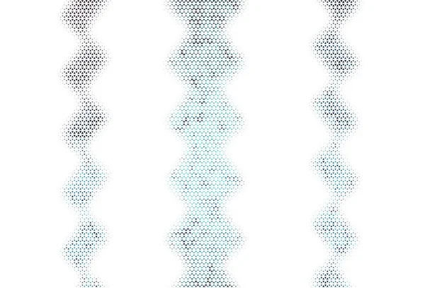 Mise Page Vectorielle Légère Avec Lignes Triangles Illustration Abstraite Gradient — Image vectorielle