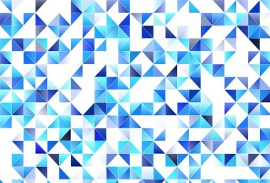 Çizgilerle, üçgenlerle ışık vektör düzeni. Soyut üçgenli dekoratif tasarım. Reklamlar için desen.