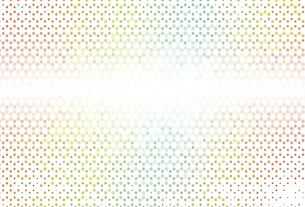 円の形をしたライトレイアウト カラフルな水滴と現代抽象的なイラスト 壁紙のテクスチャのパターン — ストックベクタ