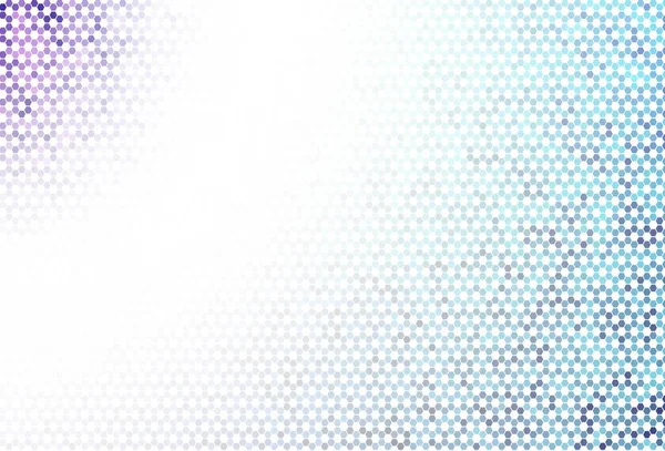 Fond Vert Clair Vecteur Jaune Avec Hexagones Illustration Abstraite Scintillante — Image vectorielle
