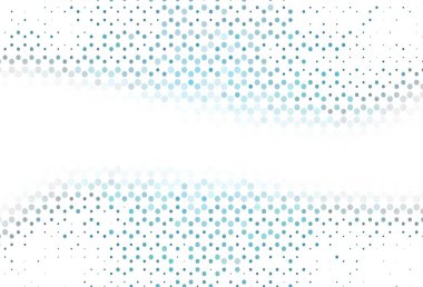 Disklerle hafif doku. Doğa tarzında bulanık halkaları olan güzel renkli çizimler. Reklamlar, broşürler için desen.