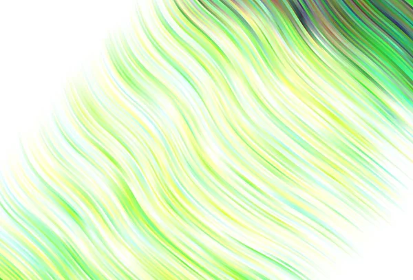 Plantilla Vector Luz Con Líneas Dobladas Ilustración Colorida Estilo Abstracto — Vector de stock
