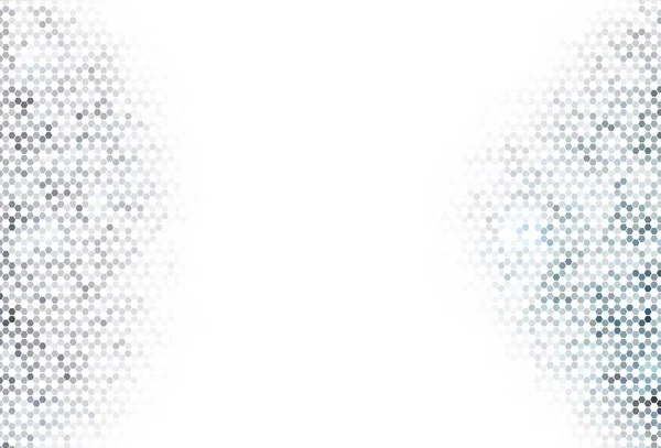 Світло Рожевий Синій Векторний Фон Гексагонами Барвисті Шестикутники Розмитому Тлі — стоковий вектор