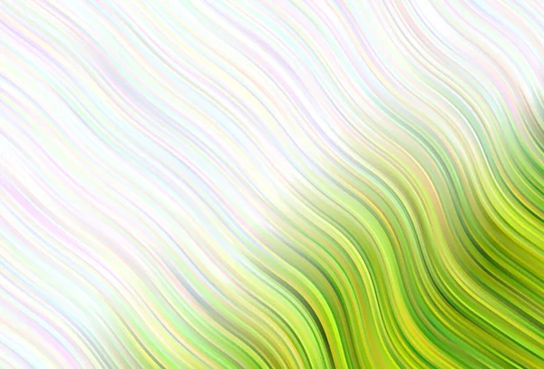 具有曲线线的光矢量背景 现代梯度抽象的插图与带条纹的线条 一本名著的精美图案 — 图库矢量图片