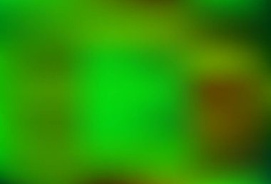 Açık yeşil, sarı vektör bulanık ve renkli desen. Gradyan ile modern soyut çizim. Web siteniz için bulanık tasarım.