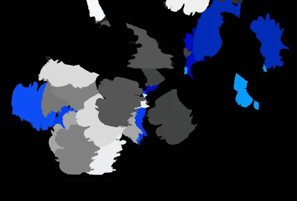 Rastgele Şekilli Koyu Mor Vektör Deseni Rastgele Şekillerle Soyut Tarzda — Stok Vektör