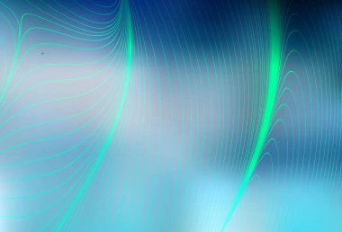 Bükülmüş çizgileri olan hafif BLUE vektör dokusu. Alnında çizgiler olan soyut bir çizim. Posterler ve afişler için iş tasarımı.