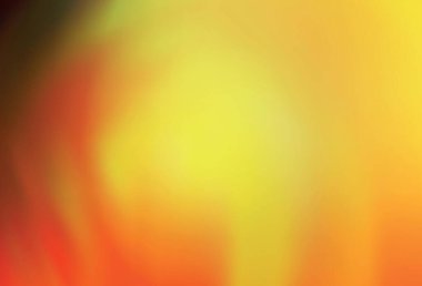 Açık Turuncu vektör parlak şablonu bulanıklaştırdı. Görüntü stili ve gradyanı olan yeni renkli çizimler. Web siteniz için bulanık tasarım.