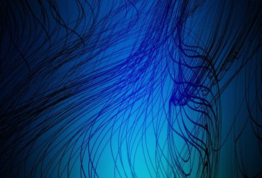 Koyu mavi vektör soyut arkaplan. Görüntü stili ve gradyanı olan yeni renkli çizimler. Bir cep telefonu için arka plan.