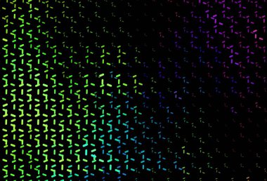 Düz çizgileri olan koyu renkli vektör arkaplan. Soyut şablon üzerinde çizgileri olan renkli, parlak bir illüstrasyon. Meşgul web siteleriniz için şablon.