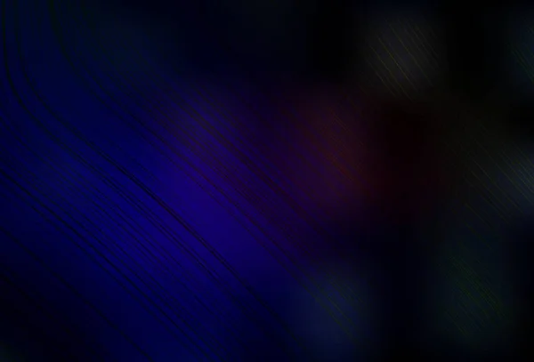 Bleu Foncé Motif Flou Vectoriel Rouge Illustration Abstraite Scintillante Avec — Image vectorielle