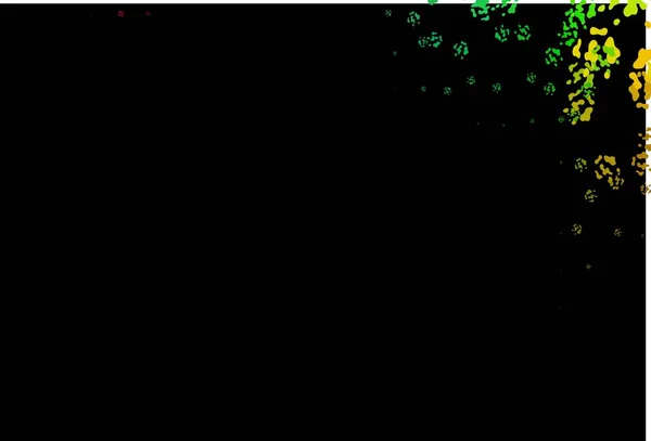 Темный Многоцветный Векторный Рейнбоу Фасеточками Простая Красочная Иллюстрация Абстрактными Градиентными — стоковый вектор