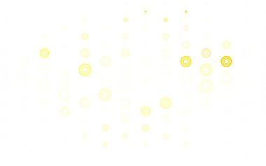 Açık Turuncu vektör arkaplan ve noktalar. Bulanık yağmur damlaları olan soyut bir çizim. Duvar kağıtlarının dokusu için desen.