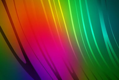 Çizgileri olan koyu renkli vektör şablonu. Yaratıcı illüstrasyon, yarım tonlu ve eğimli. İş tasarımınız için şablon.