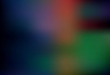 Koyu yeşil, kırmızı vektör parlak şablonu bulanıklaştırdı. Soyut ve gradyan renkte renkli çizimler. İş tasarımınız için yeni biçim.