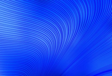 Bükülmüş çizgileri olan hafif BLUE vektör şablonu. Renkli çizgileri ve şekilleri olan bir örnek. Tasarımınız için basit şablon.