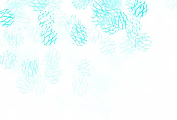 Vaaleansininen Punainen Vektori Malli Piireissä Linjat Kaunis Värikäs Kuva Piireissä — vektorikuva