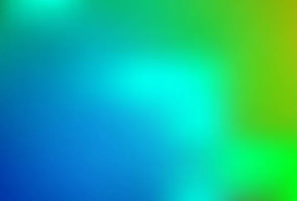 Hellblauer Grüner Vektor Glänzend Abstrakter Hintergrund Eine Völlig Neue Farbige — Stockvektor