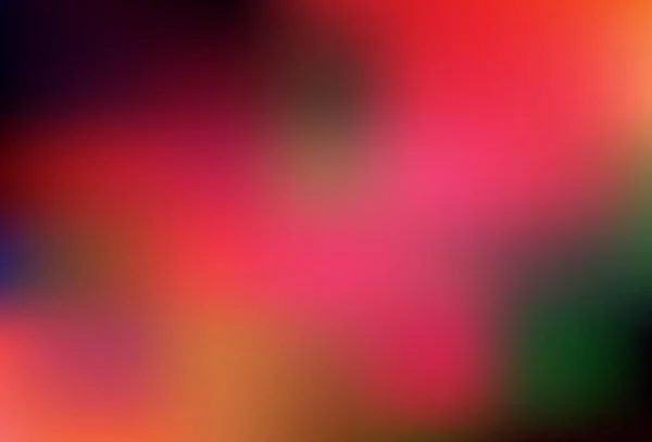 Σκούρο Κόκκινο Διάνυσμα Πολύχρωμο Φόντο Θαμπάδα Πολύχρωμη Αφηρημένη Απεικόνιση Κλίση — Διανυσματικό Αρχείο