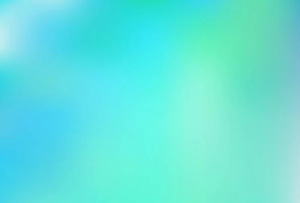 Hellgrüner Vektor Abstrakter Verschwommener Hintergrund Neue Farbige Illustration Unschärfestil Mit — Stockvektor