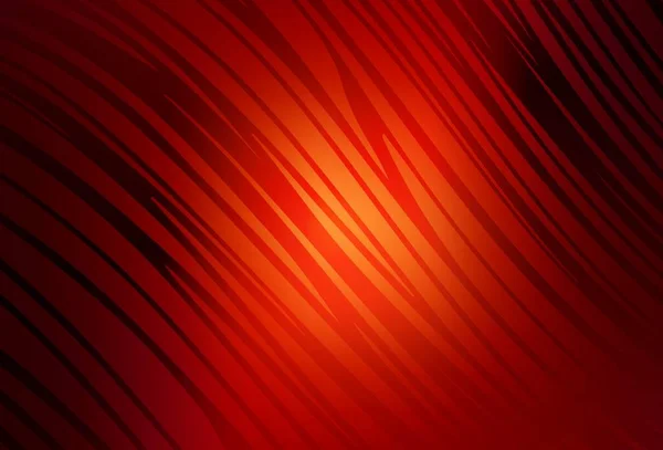 Темно Красный Векторный Фон Изогнутыми Линиями Элегантная Яркая Иллюстрация Градиентными — стоковый вектор