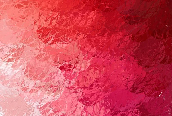 Textura Vetorial Vermelha Clara Com Formas Abstratas Ilustração Colorida Simples —  Vetores de Stock