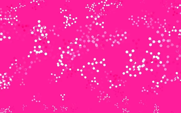 Luz Fondo Vectorial Rosa Con Formas Inteligencia Artificial Estructura Coloreada — Vector de stock