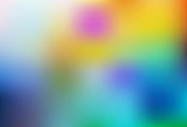 Ljusblå Gul Vektor Blank Abstrakt Bakgrund Helt Färgad Illustration Suddig — Stock vektor