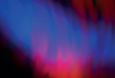 Koyu mavi, kırmızı vektör bulanık şablon. Renkli soyut çizimler ve gradyan. Çalışmalarınız için akıllı tasarım.