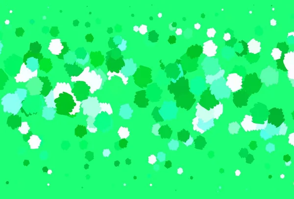 Světle Zelená Žlutá Vektorová Textura Abstraktními Tvary Moderní Abstraktní Ilustrace — Stockový vektor