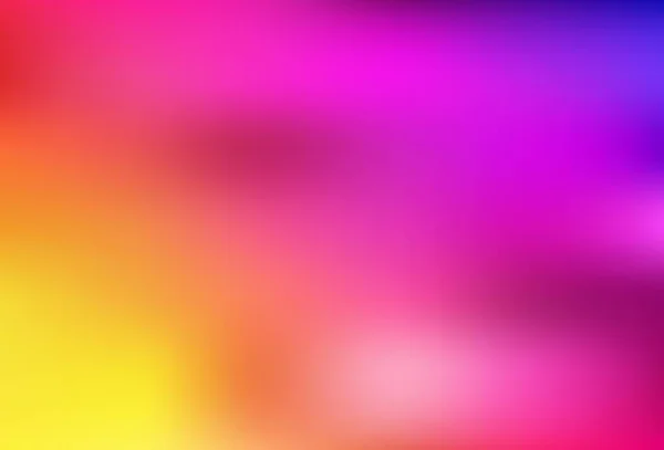 Lichtroze Gele Vectorsjabloon Met Gebogen Lijnen Kleurrijke Illustratie Abstracte Stijl — Stockvector