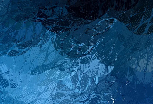 Light Blue Векторний Шаблон Хаотичними Формами Сучасна Абстрактна Ілюстрація Різнокольоровими — стоковий вектор