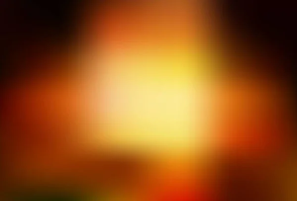 Темно Оранжевый Вектор Цветного Размытия Элегантная Яркая Иллюстрация Градиентом Новый — стоковый вектор