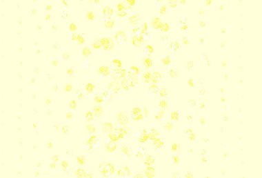 Disklerle açık kırmızı vektör dokusu. Doğa tarzında renkli baloncuklu soyut illüstrasyon. Marka kitabınız için yeni şablon.